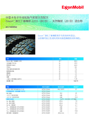 Exxon ™   溴化丁基橡胶易于与其他材料混合，	 以改善可加工性或利用其他类型橡胶的材料特性。